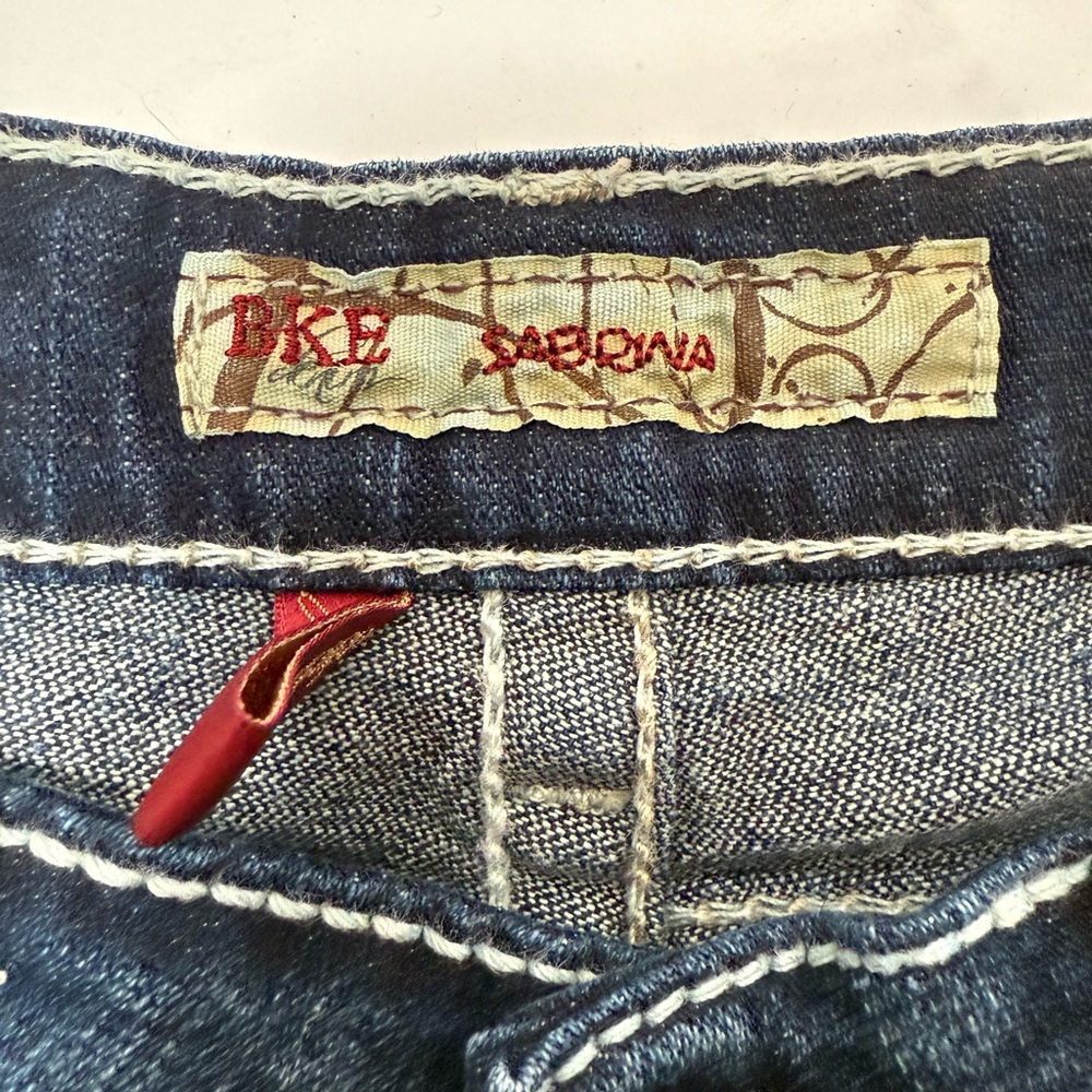 BKE shorts 29 cuffed big stitch back flap pockets - Picture 3 of 3